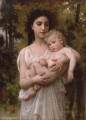 Le jeune frere 1900 Realism William Adolphe Bouguereau